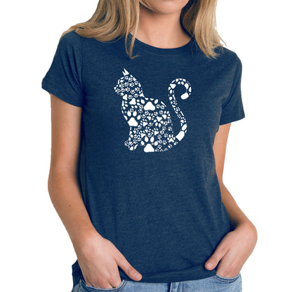 Cat Claws - Women's Premium Blend Word Art T-Shirt