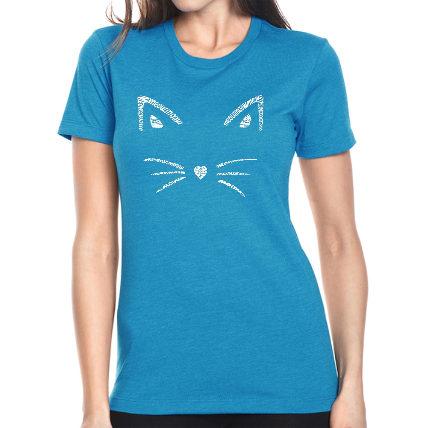 Whiskers  - Women's Premium Blend Word Art T-Shirt