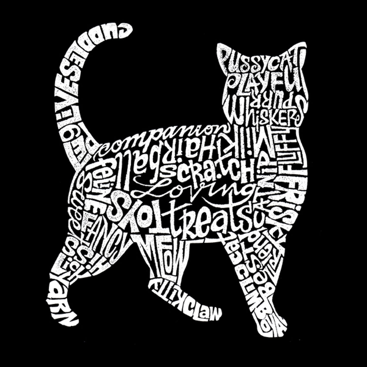 Cat  - Women's Word Art T-Shirt
