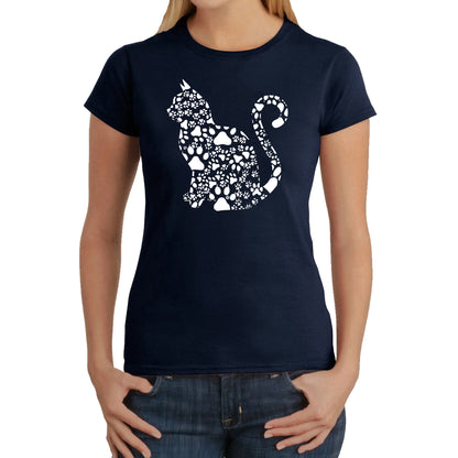 Cat Claws - Women's Word Art T-Shirt