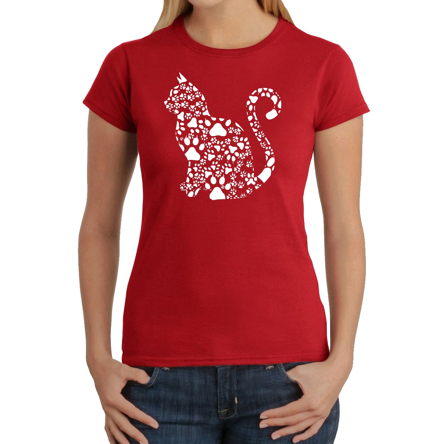 Cat Claws - Women's Word Art T-Shirt
