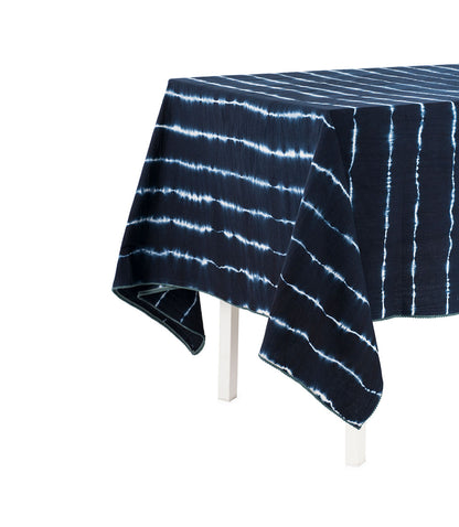Shibori Pom Tablecloth