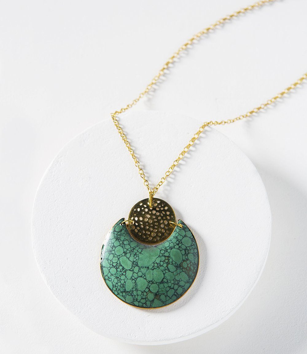 Tara Stone Pendant Necklace