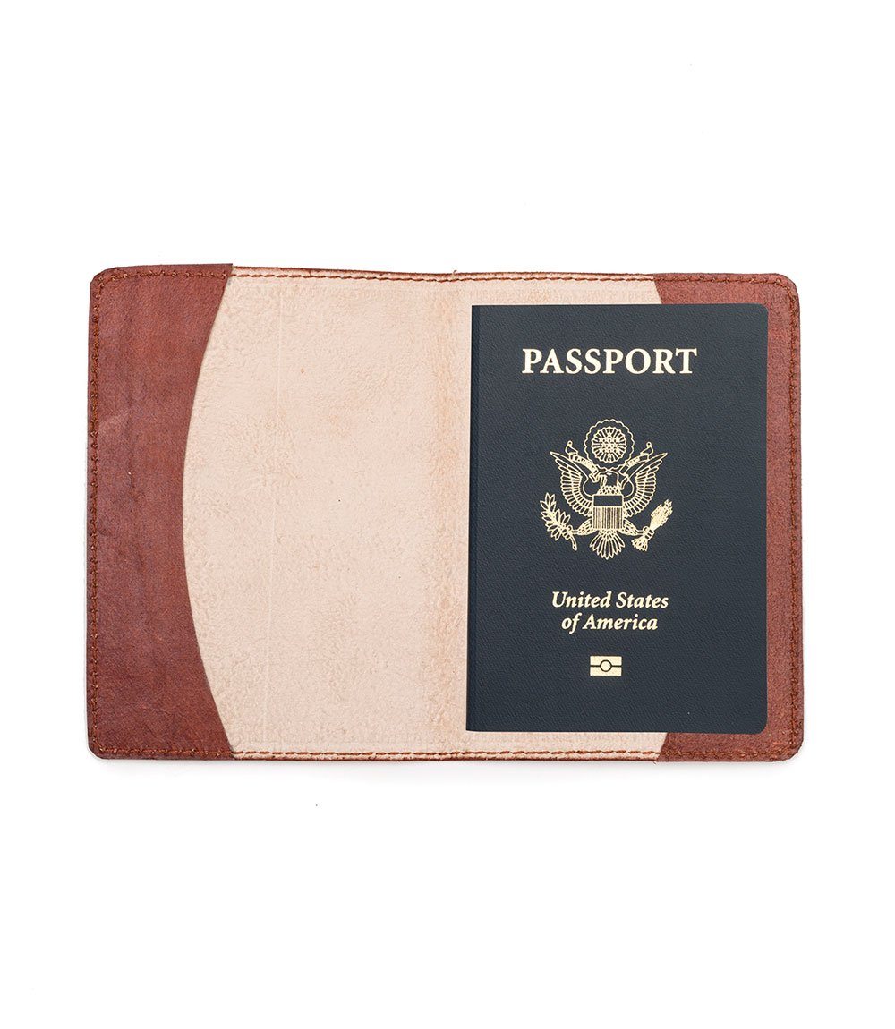 Ethical Leather Passport Cover