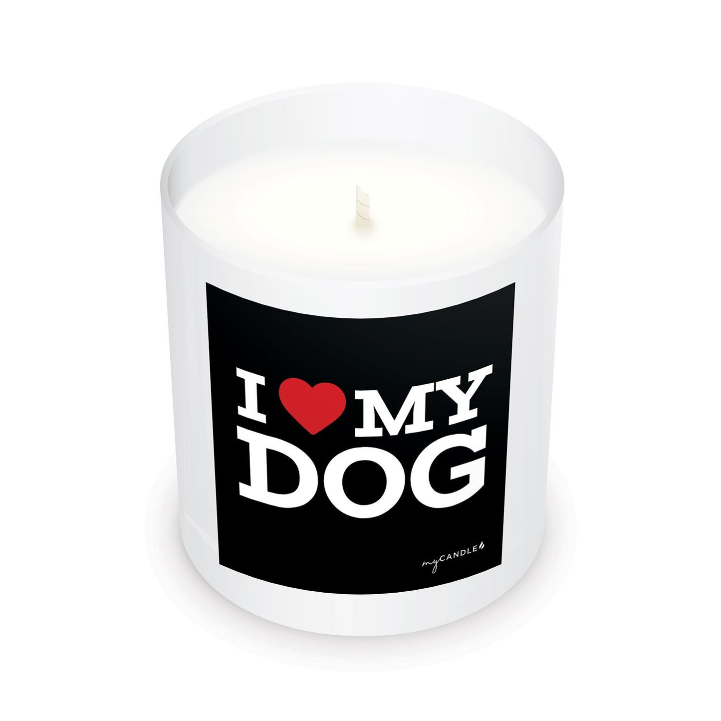 I Heart My Dog Candle