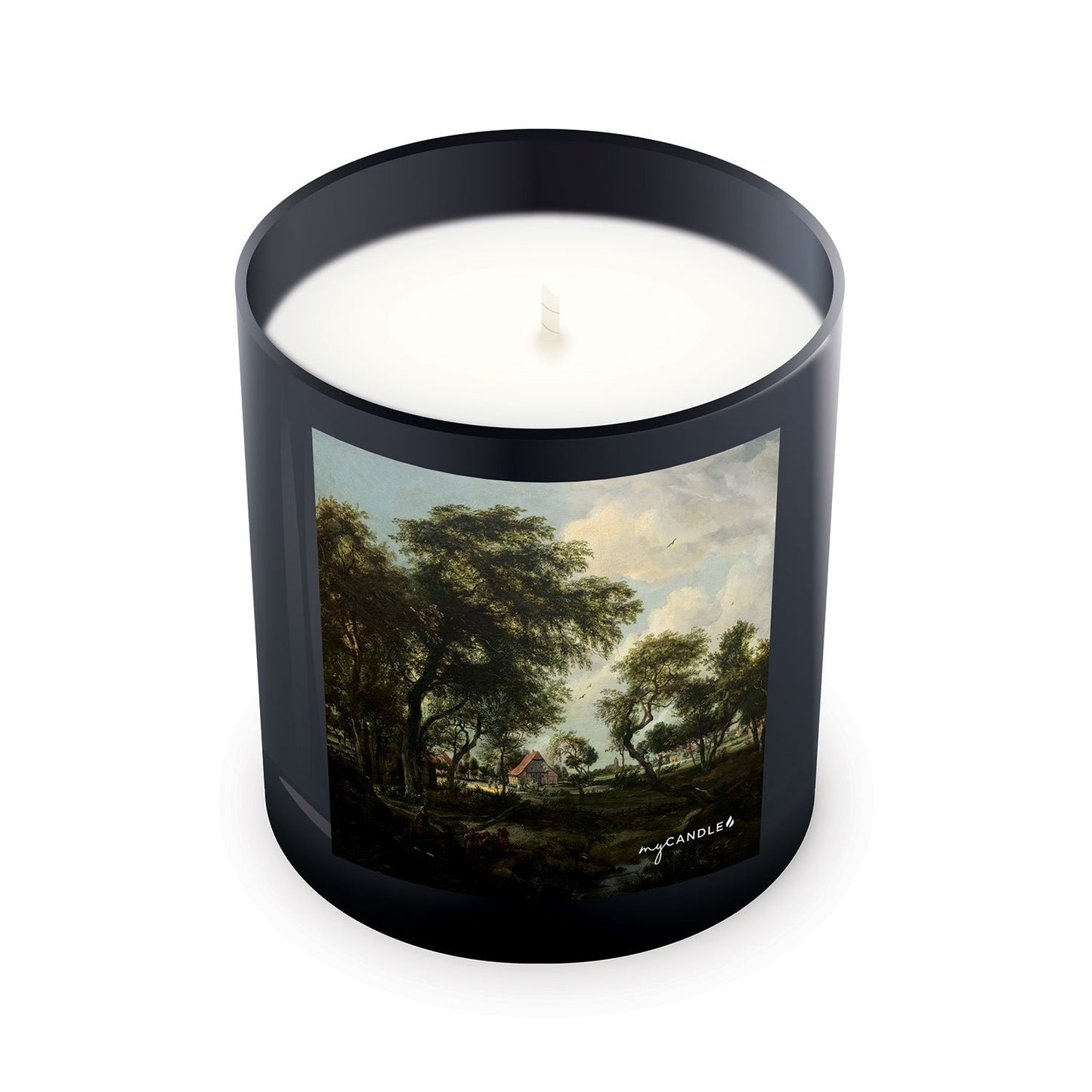 Meindert Hobbema A Farm in the Sunlight Candle