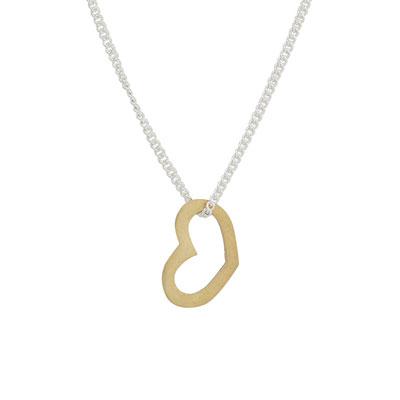 Devoted Gold Plate 18 Inch Necklace