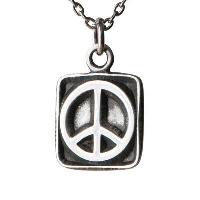 Mindfully Living Pewter Necklace