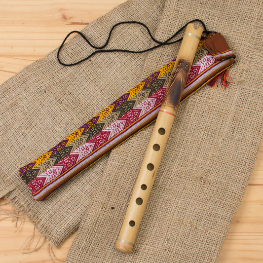 Night Owl Bamboo Andean Quena Flute