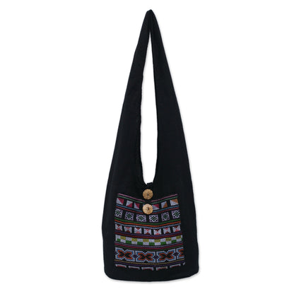 Tribal Tradition Geometric Cross Body Shoulder Bag