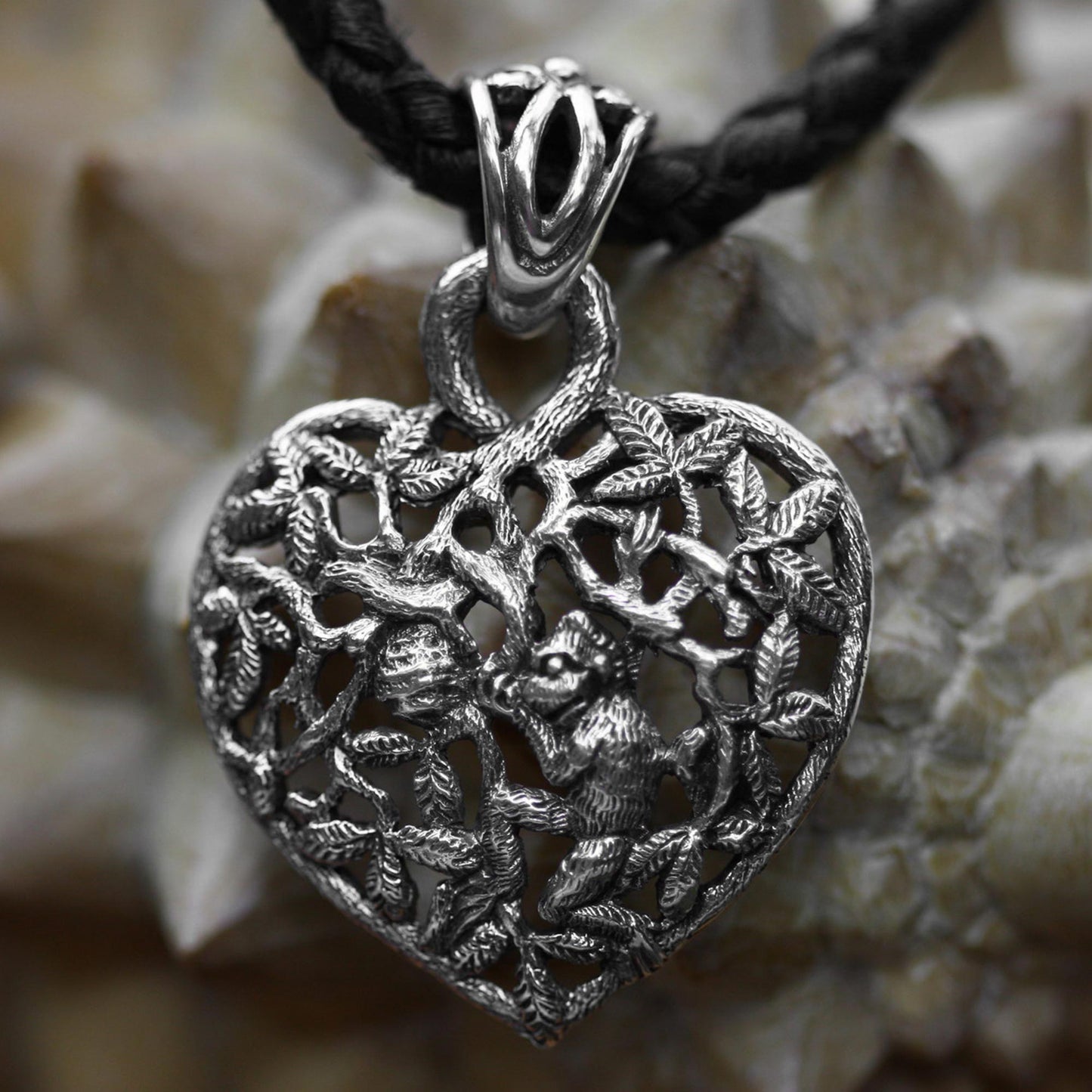 Love of Nature Sterling Silver Necklace