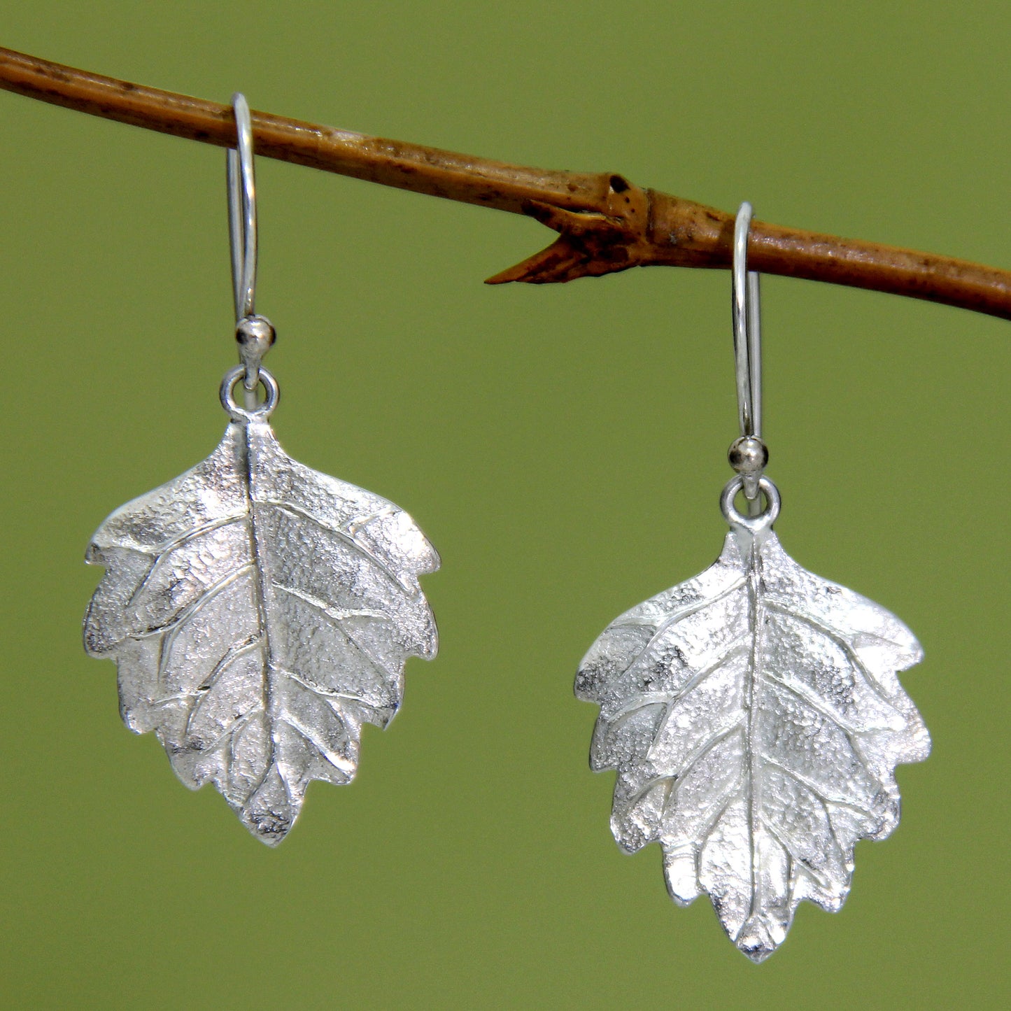 Glistening Leaves Earrings