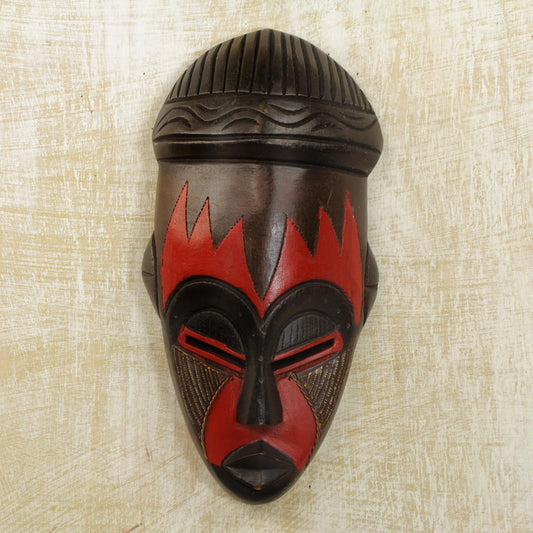 Harvest Joy African Rubberwood Mask