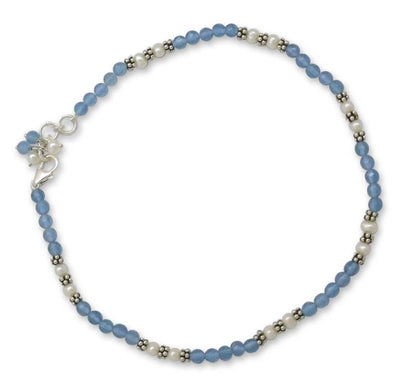 View of the Sky Pearl Anklet