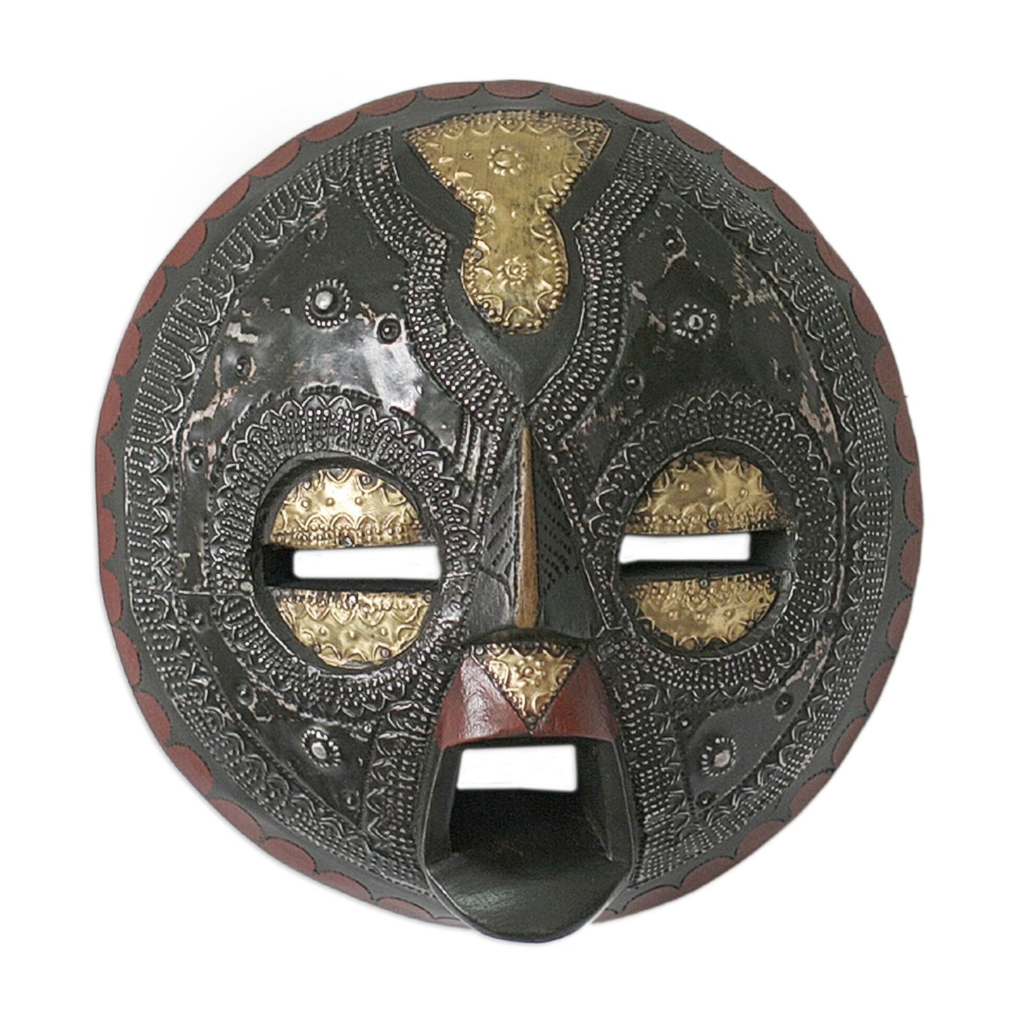 Sign of Protection Sese Wood Wall Mask