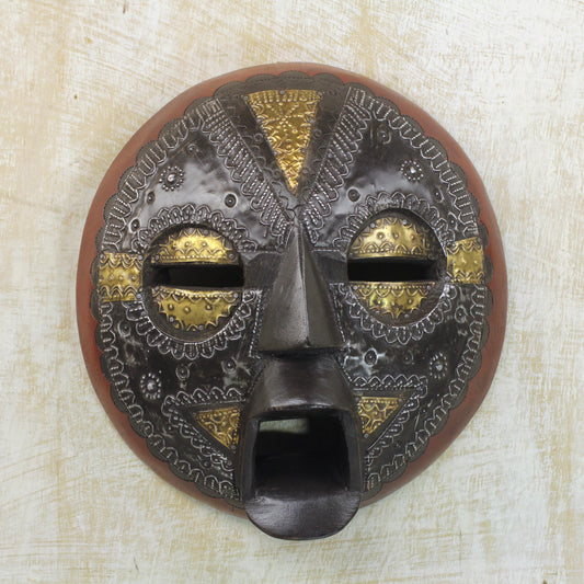 Beautiful Soul Wood Wall Mask