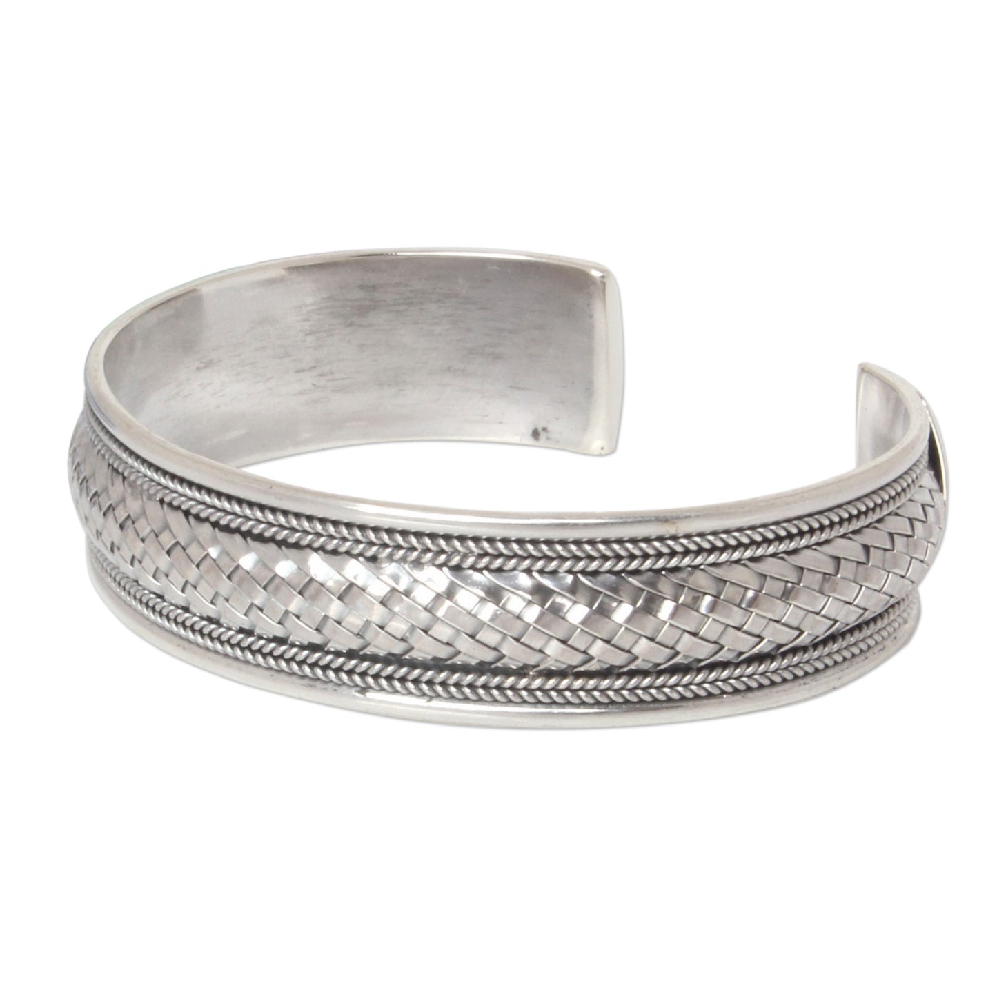 Chiang Mai Sterling Silver Cuff Bracelet