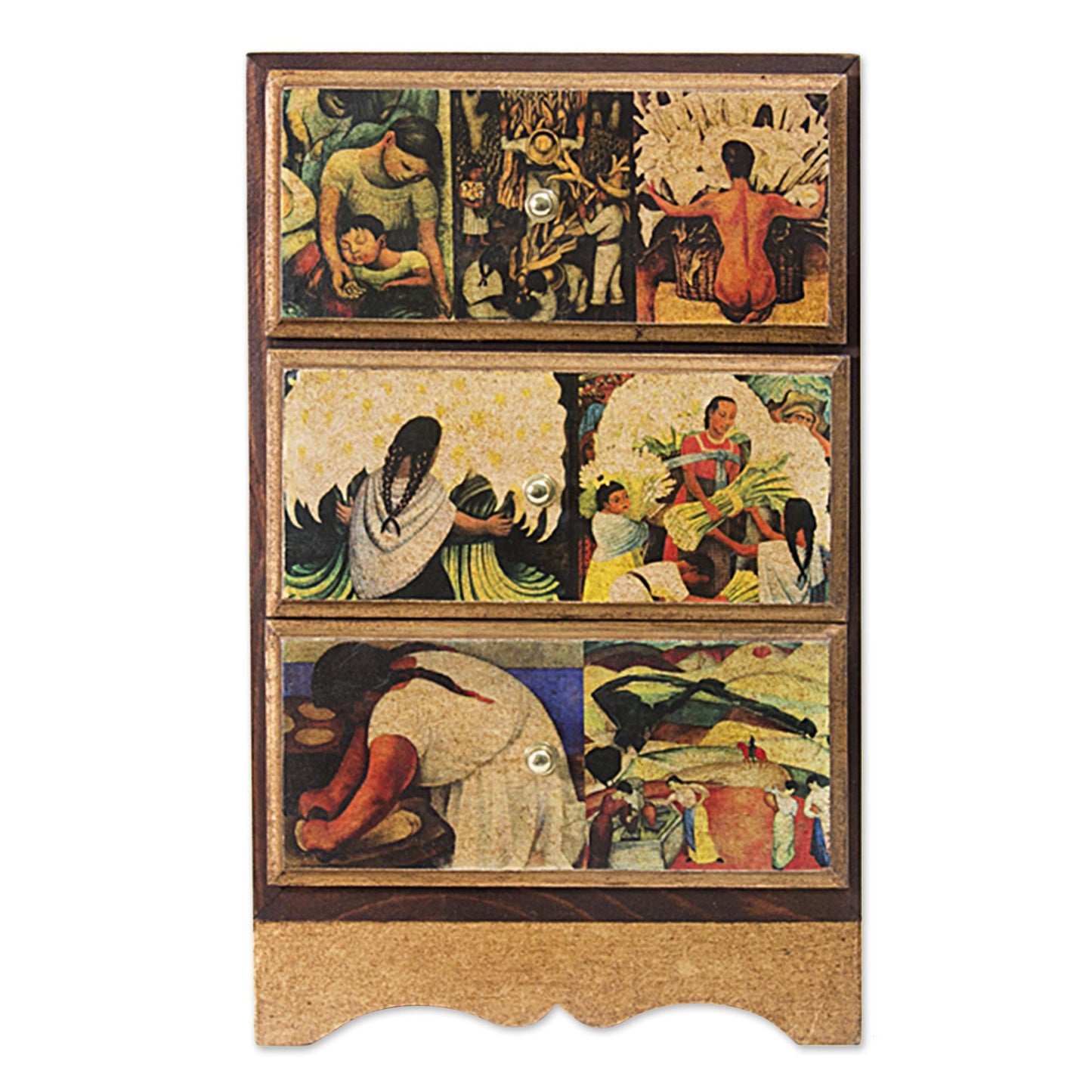 Diego Rivera's Mexico Frida Jewelry Box