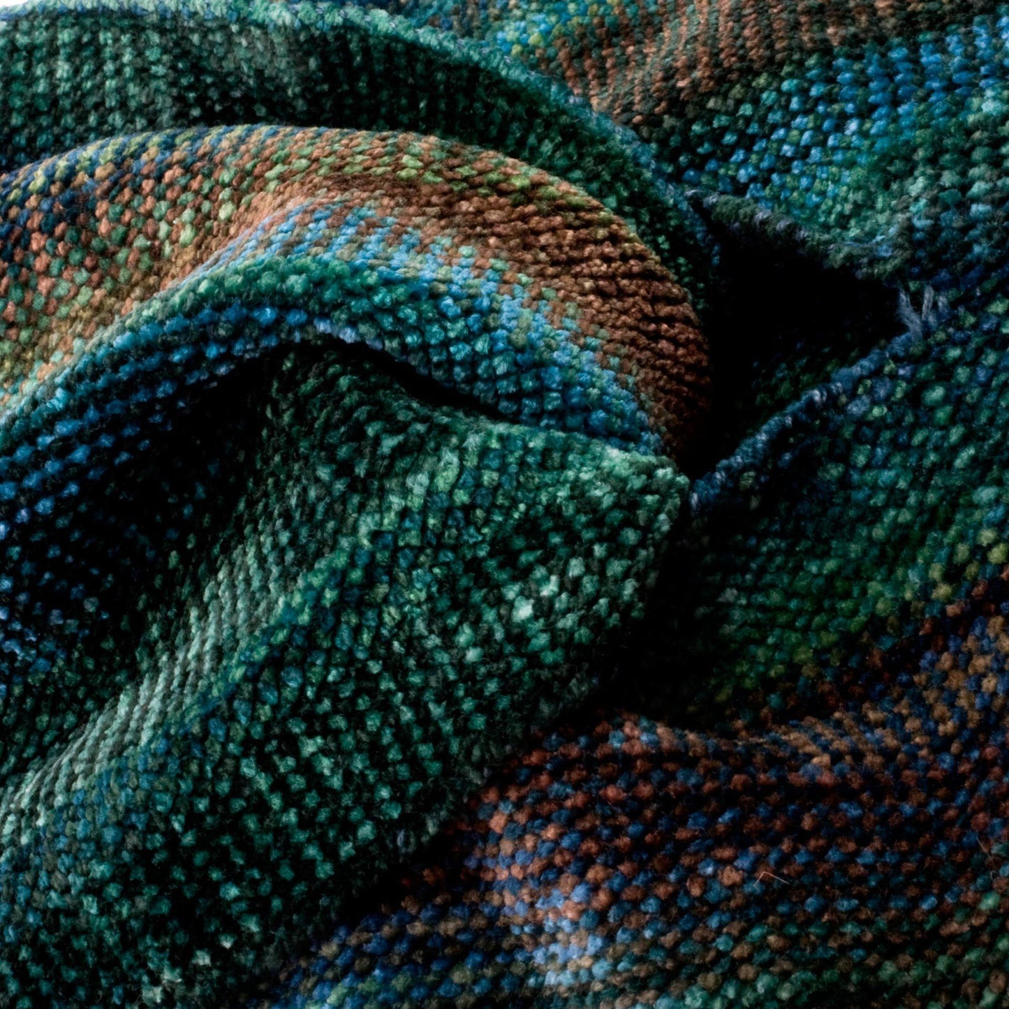 Handcrafted Emerald Scarf