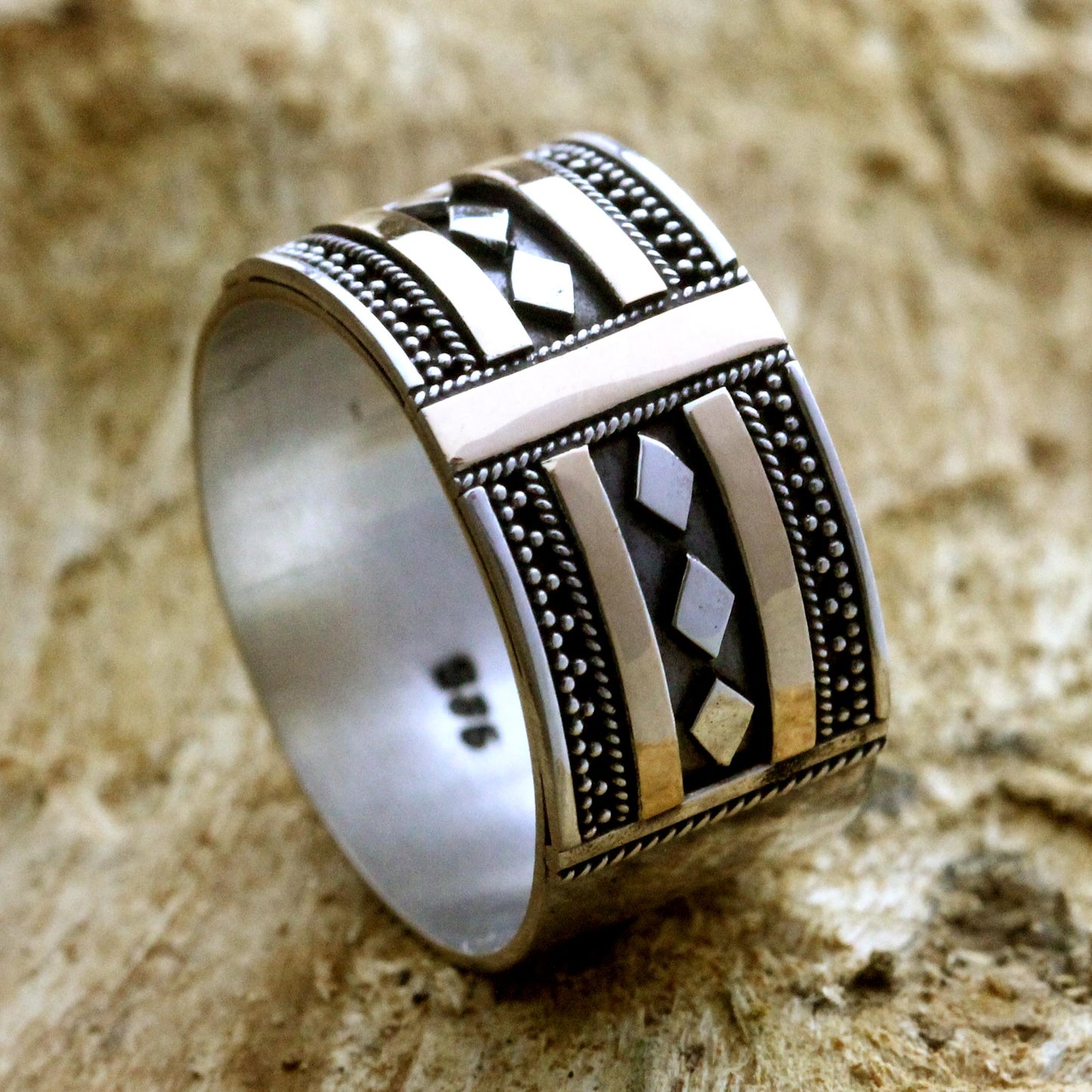 Warrior Path Handcrafted Band Ring