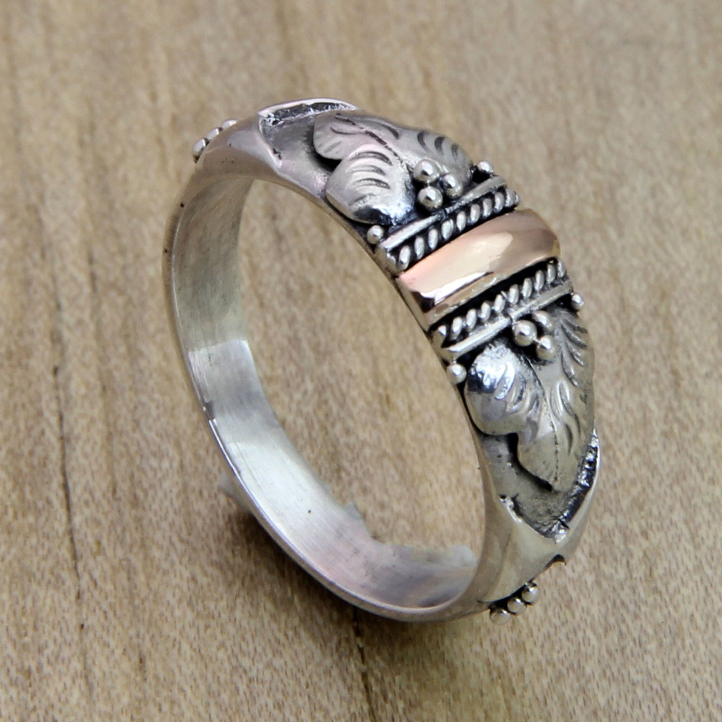 Frangipani Aura Handmade Ring