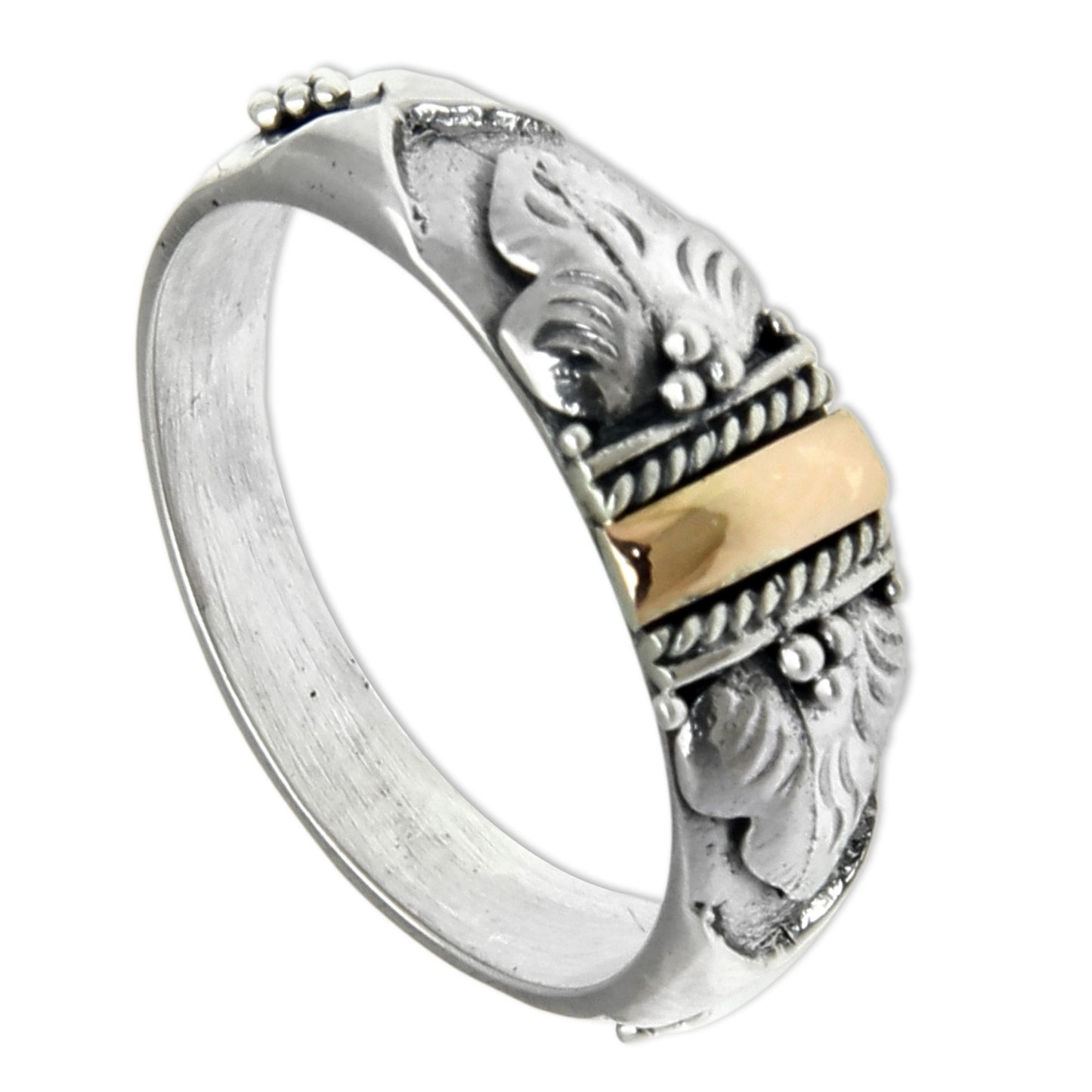 Frangipani Aura Handmade Ring