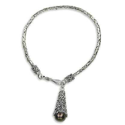 Arabesque Dewdrop Chain Bracelet