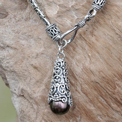 Arabesque Dewdrop Chain Bracelet