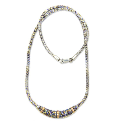 Temple Treasure Sterling Silver Chain Necklace