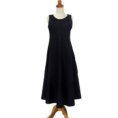 Cool in Black Cotton Dress