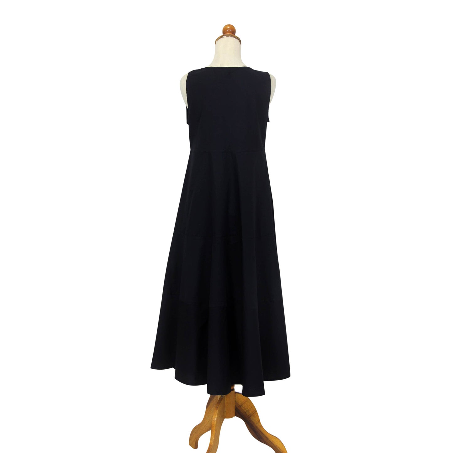 Cool in Black Cotton Dress