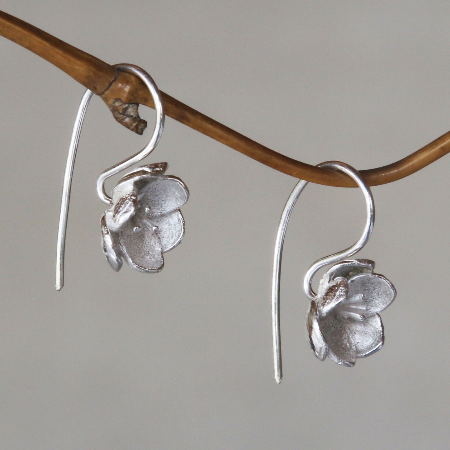 Petite Camellia Earrings