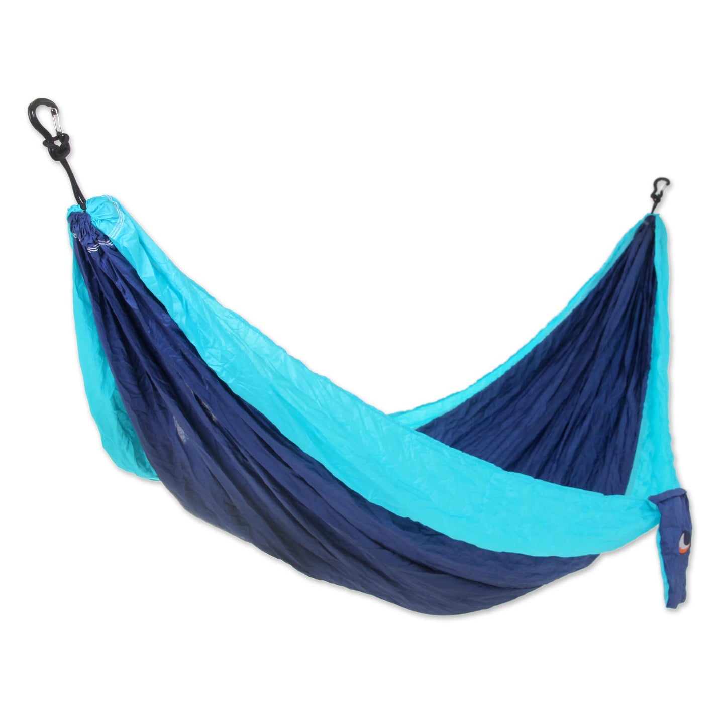 Sea Dreams Portable Parachute Fabric Hammock Blue Turquoise (Single)