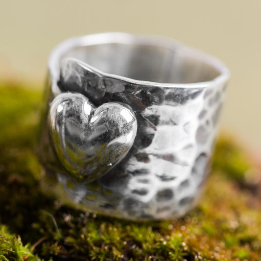 Heartfelt Hug Handcrafted Andean Ring