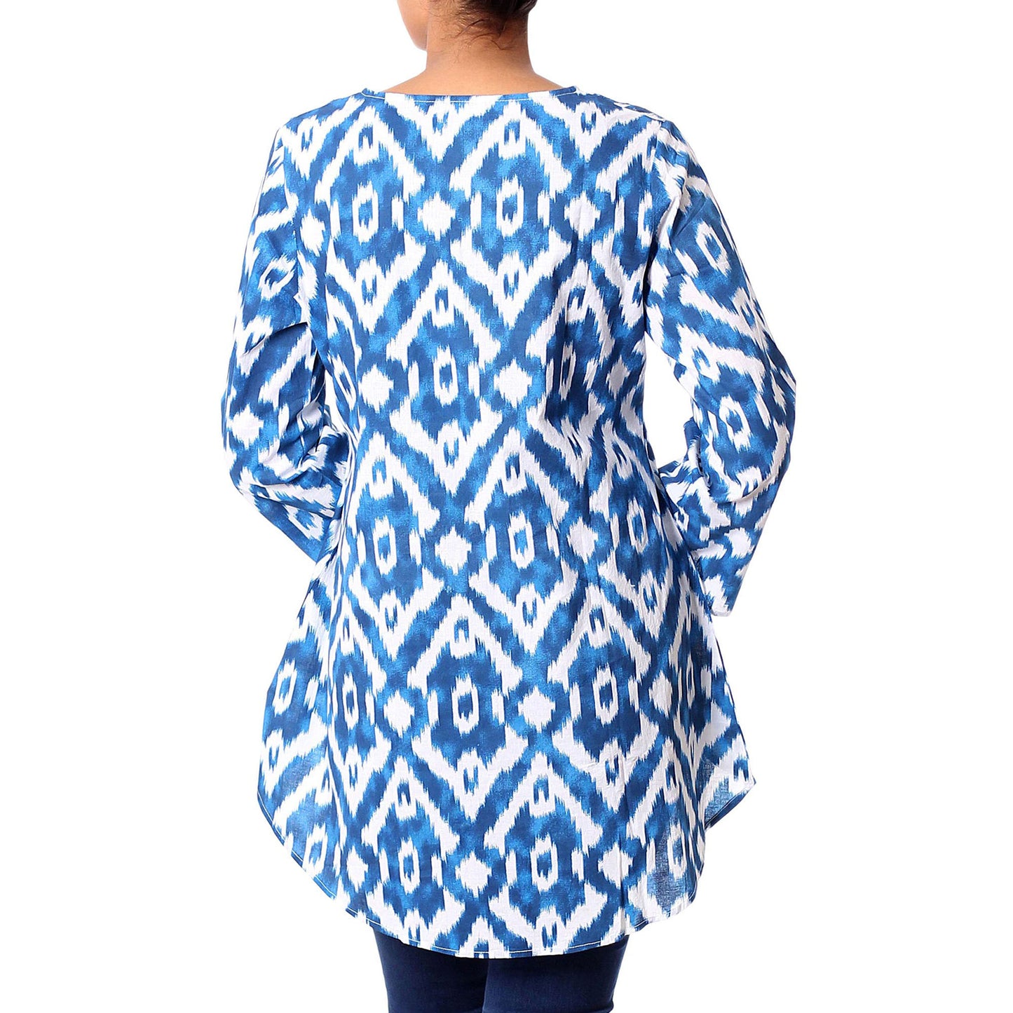 Azure Beauty Cotton Tunic