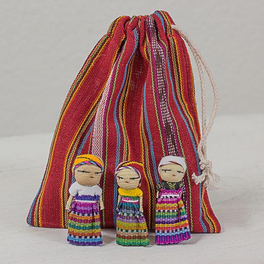 The Worry Doll Gang Traditional Handmade Worry Dolls