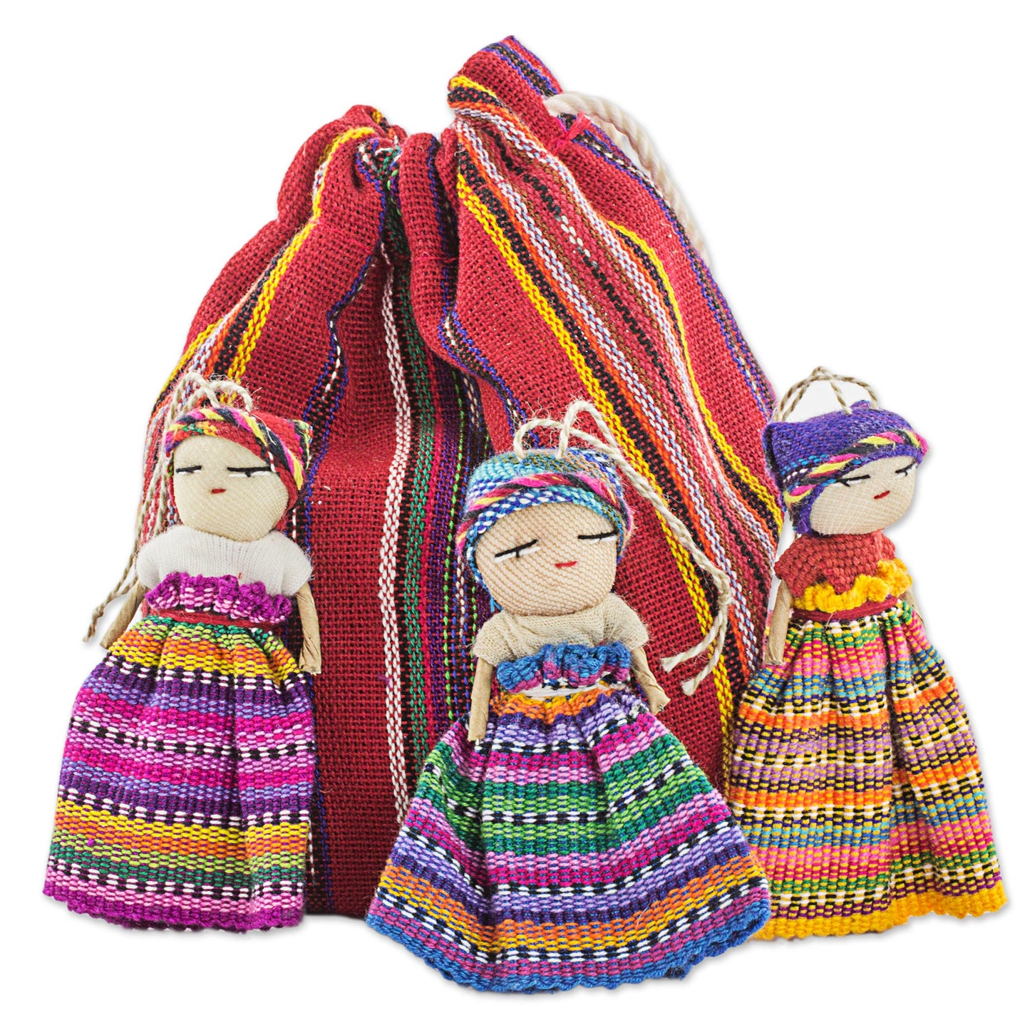 Worry Doll Dancers Traditional Worry Dolls