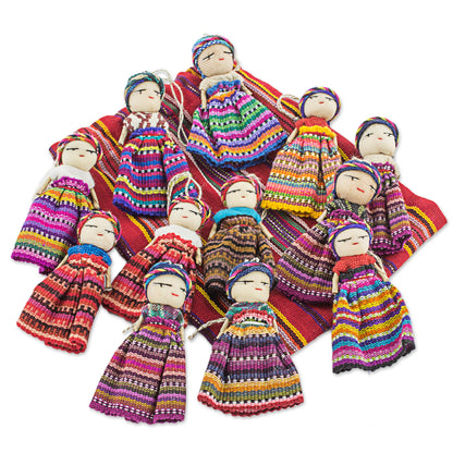 Worry Doll Dancers Traditional Worry Dolls