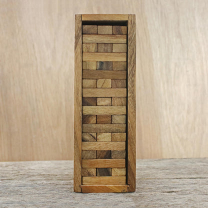 Delight Wood Stacking Tower Game