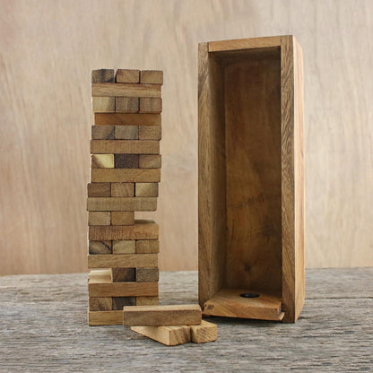 Delight Wood Stacking Tower Game