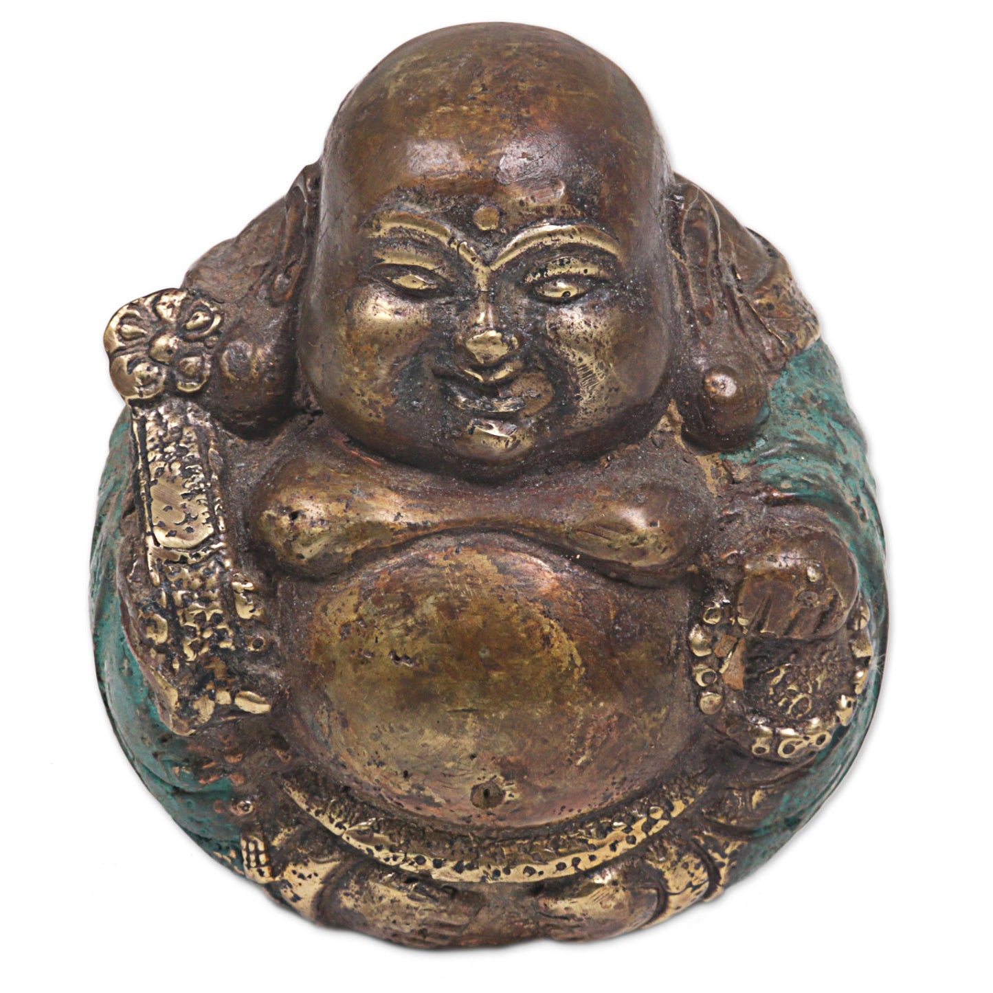 Welcoming Buddha Bronze Sculpture