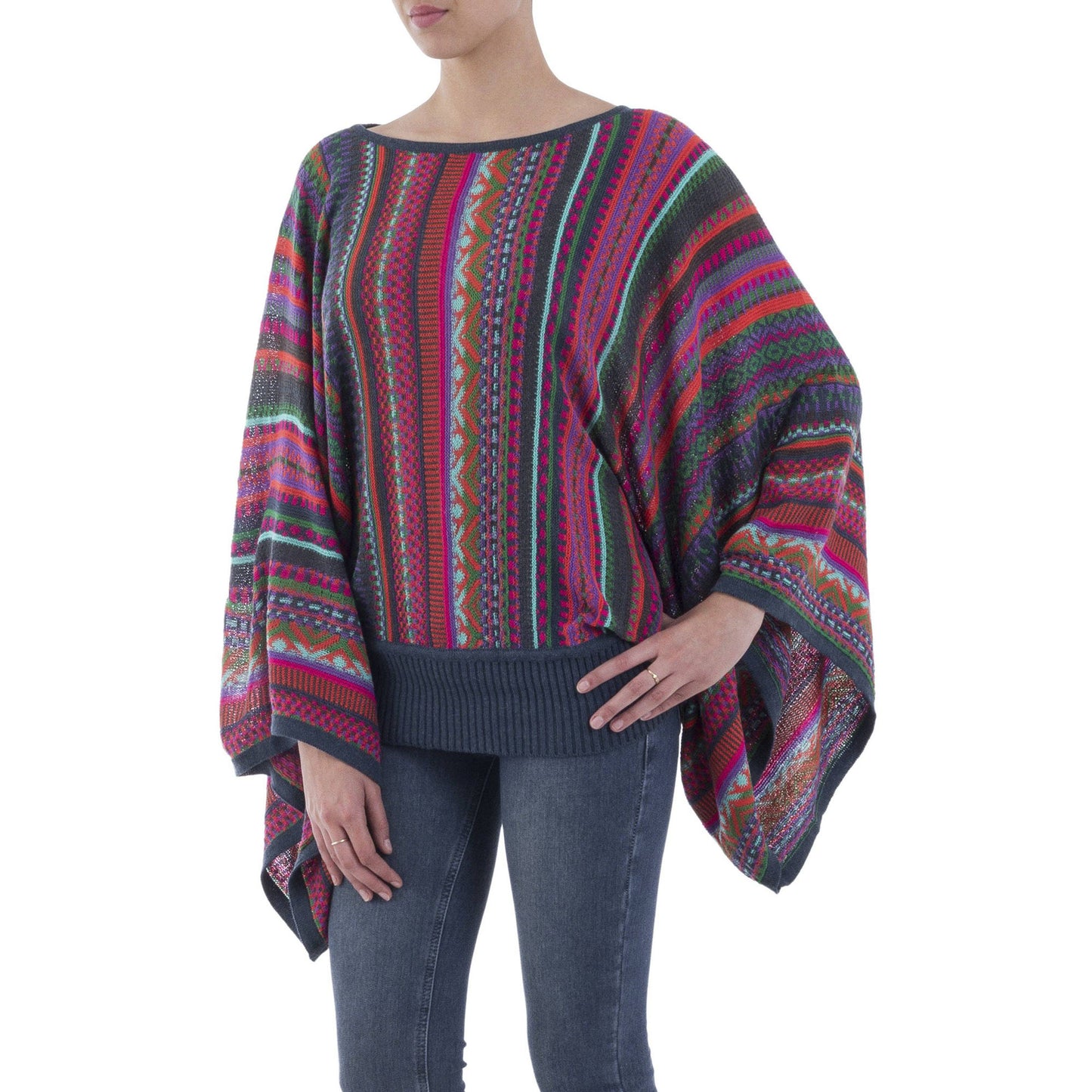 Fiesta of Color Striped Sweater