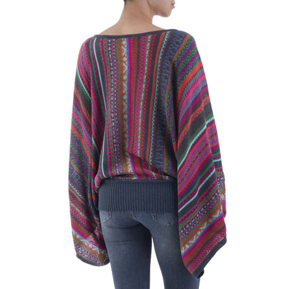 Fiesta of Color Striped Sweater