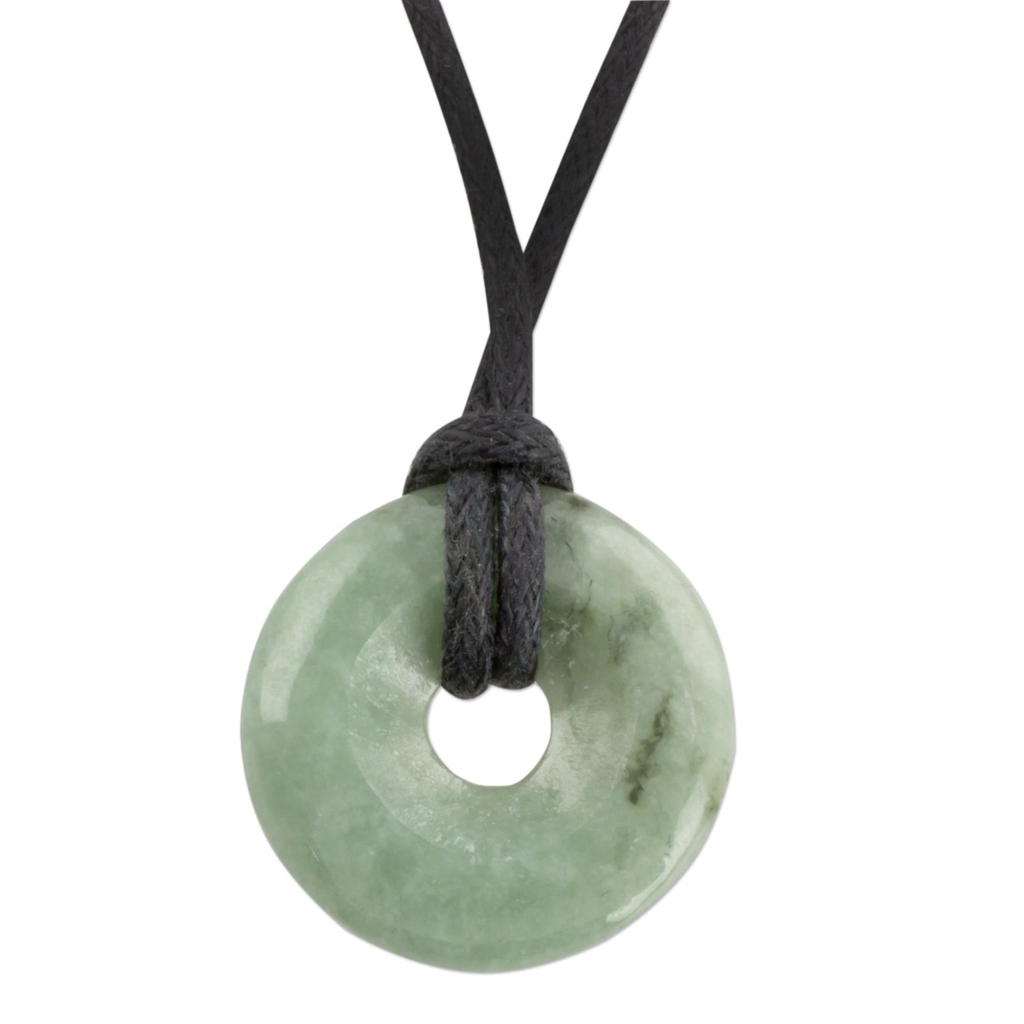 Mayan Circle of Love Jade Necklace