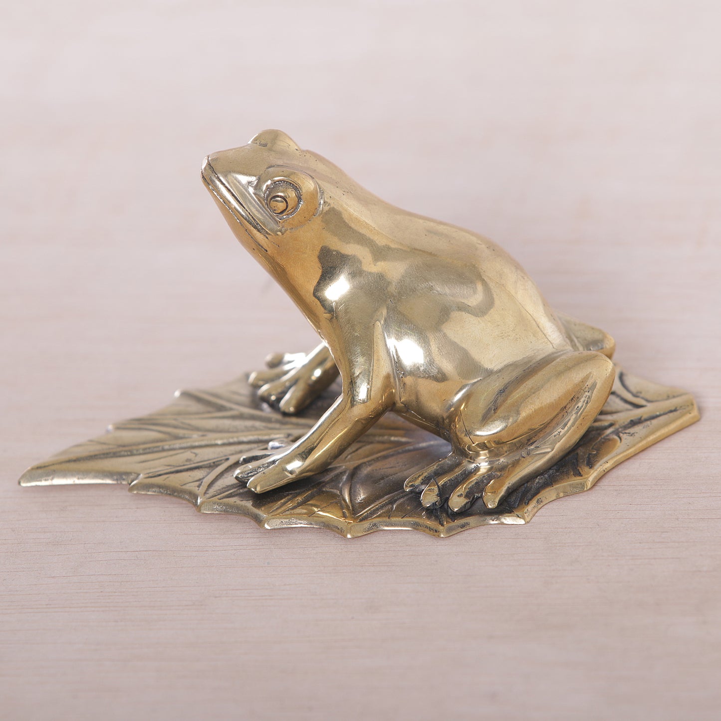 Frog Blessings Bronze Figurine