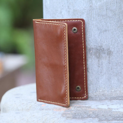 Journey Mate in Brown Leather Passport Wallet