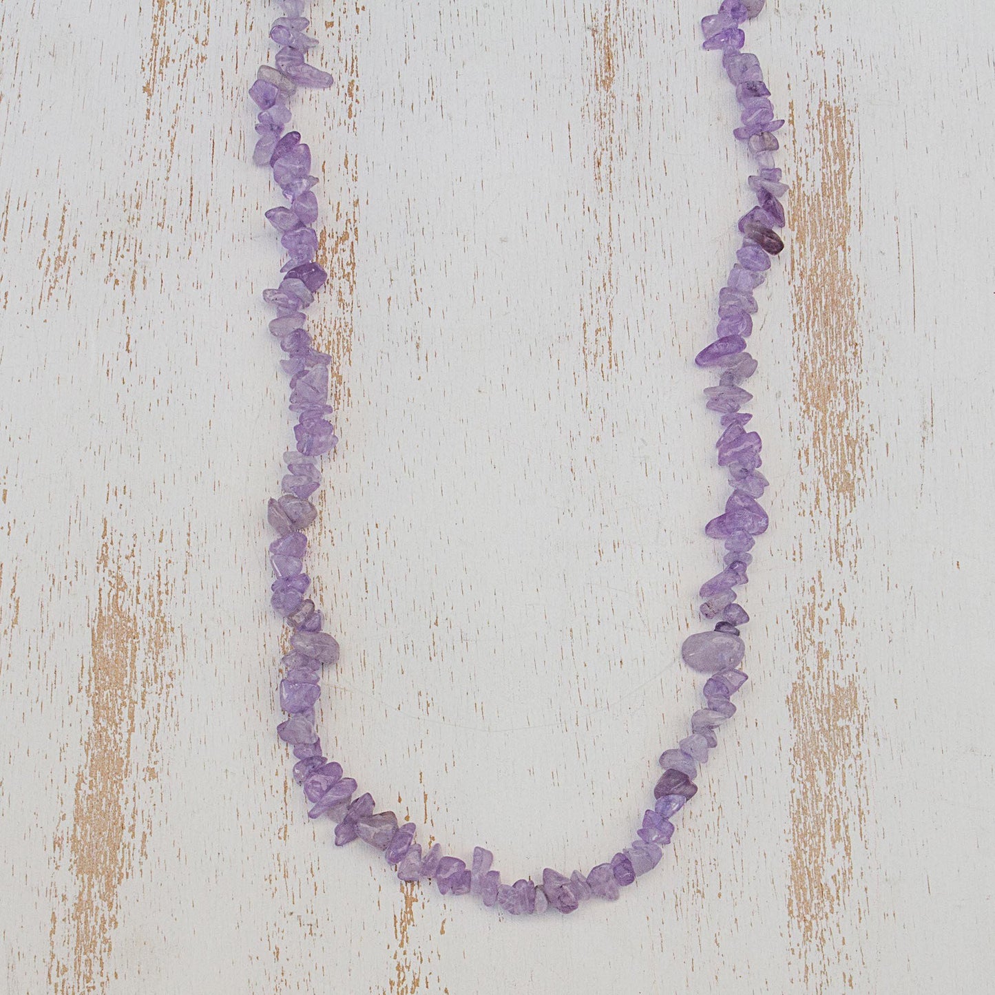 Lilac and Lavender Multi-Gem Amethyst Necklace