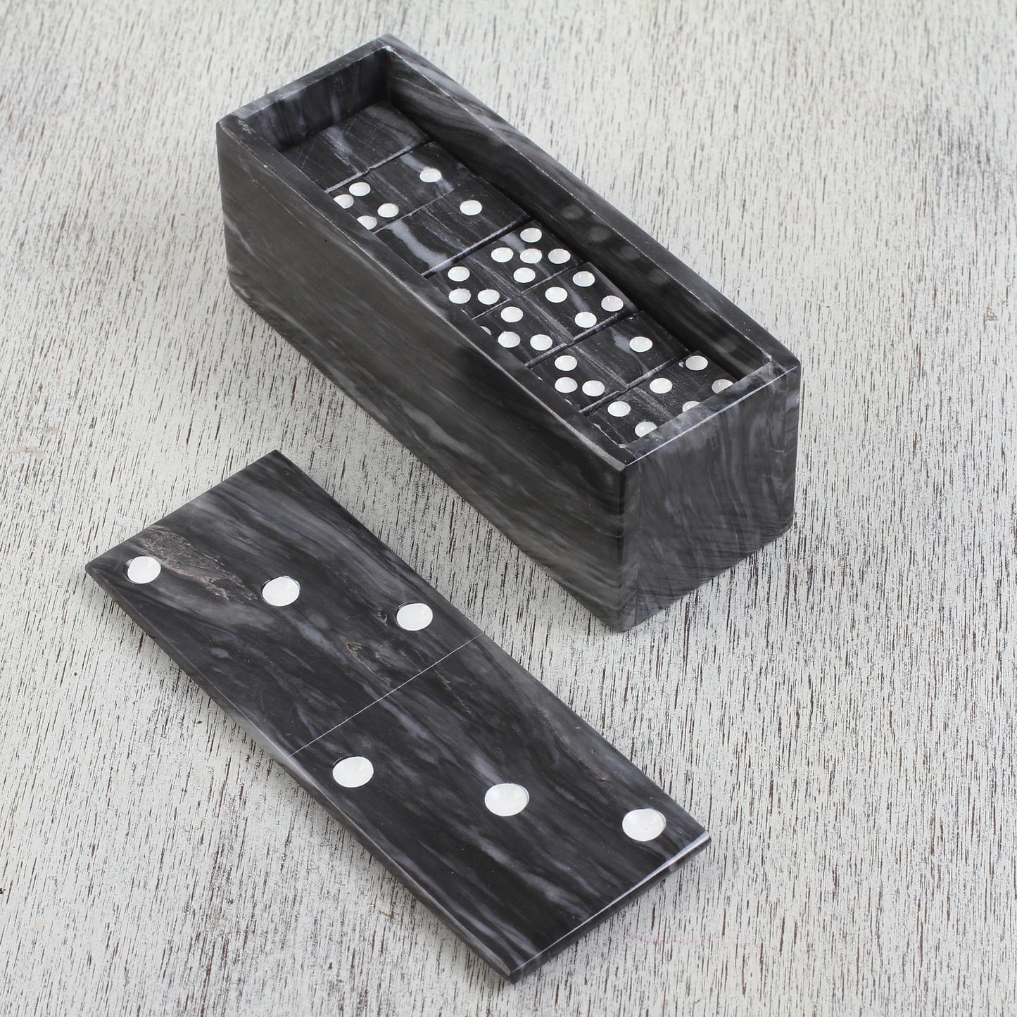 Fascinating Challenge Stone Domino Set