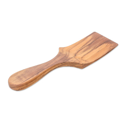 Simple Chef Handmade Teak Wood Spatula Crafted in Thailand