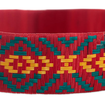 Deep River Handcrafted Bangle Bracelet from Colombia